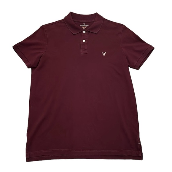 American Eagle Outfitters Core Flex Mens Collared Shirt - Picture 1 of 6